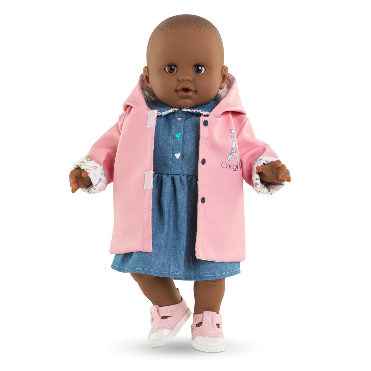 Corolle Ciré Réversible Week-end à Paris pour poupon 36 cm