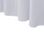 Voir la diapositive 5 : VIDAXL Nappes elastiques de table avec jupon 2 pcs 183x76x74cm Blanc