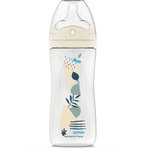 DODIE Biberon anti-colique - DODIE - 330 ml - Tétine multi-perforée biomimétisme - +6 mois - Débit 3 - Bleu