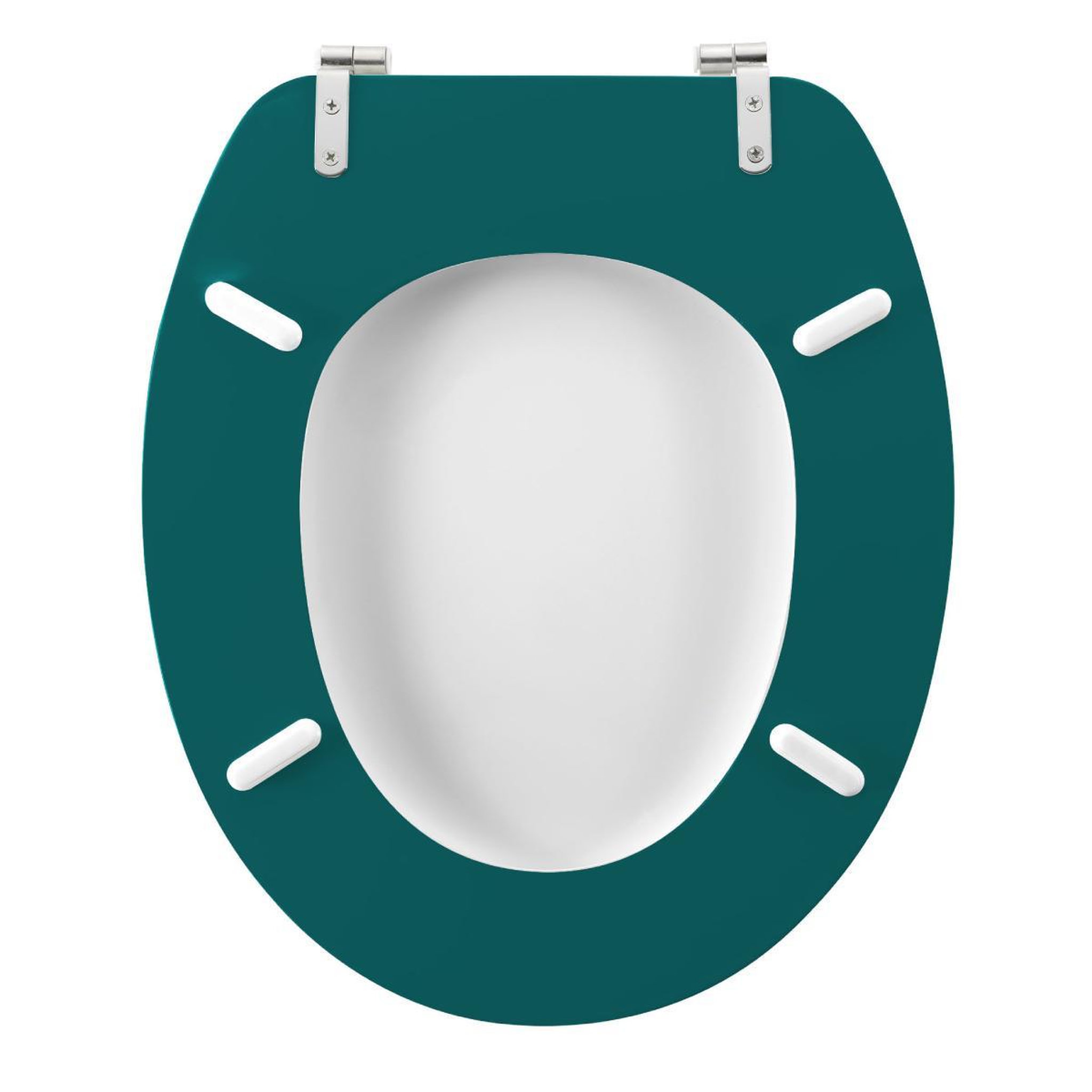 Voir la diapositive 4 : Douceur d'Intérieur Abattant wc déco  plumiss  46cm multicolore