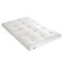 Voir la diapositive 1 : IDLITERIE Matelas futon écru latex et fibres, confort et fabrication française