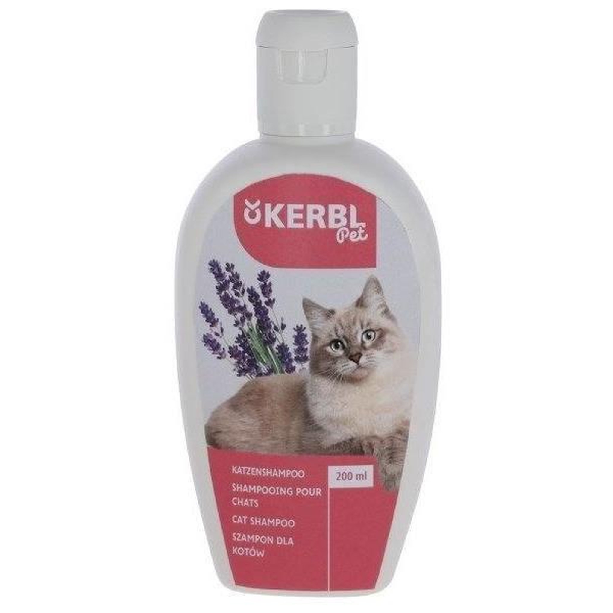Voir la diapositive 2 : KERBL Shampoing pour chats - KERBL - 200 ml - Lavande - Mangue - Eclat et douceur