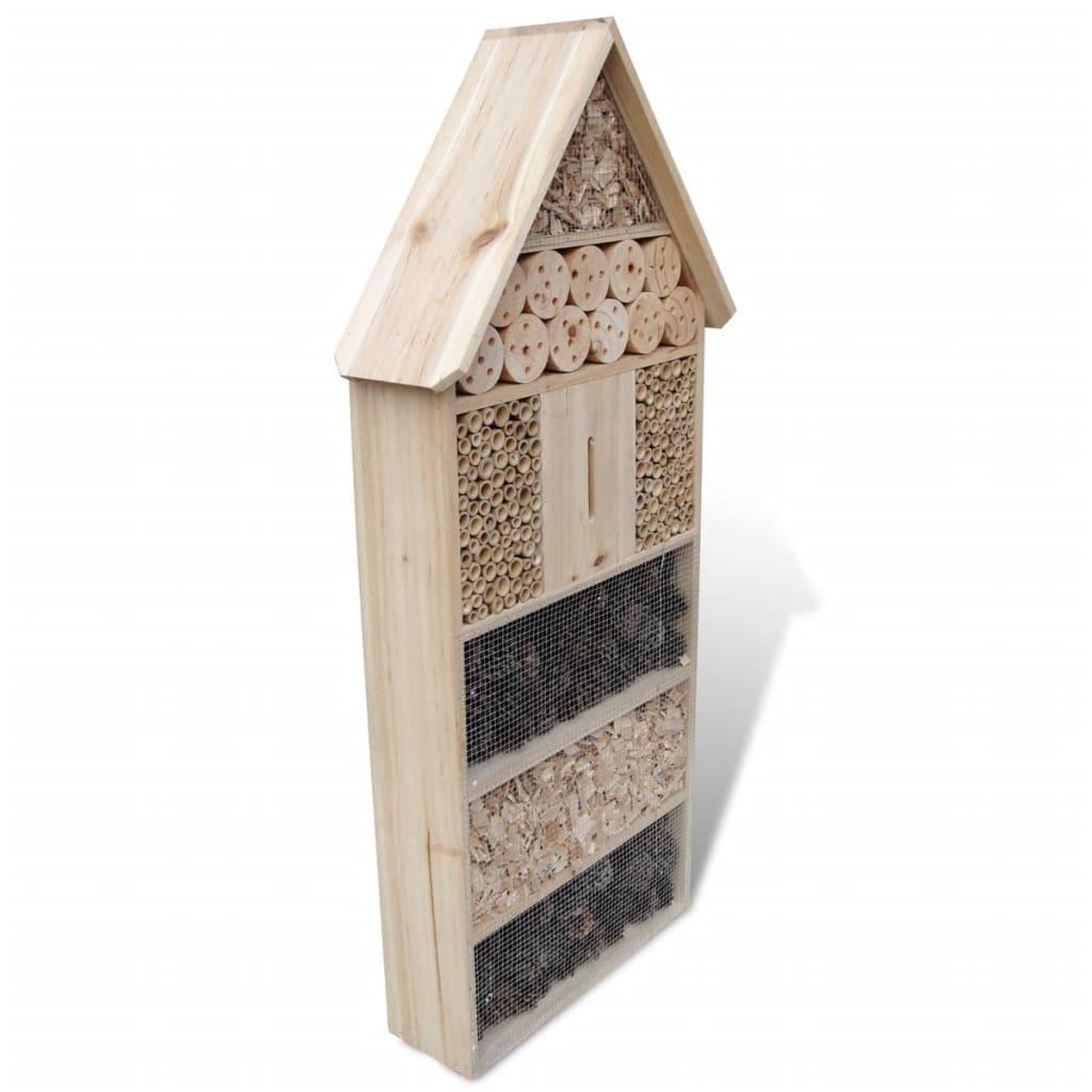 Voir la diapositive 3 : VIDAXL Hotel a insectes XXL 45,5x15x99 cm