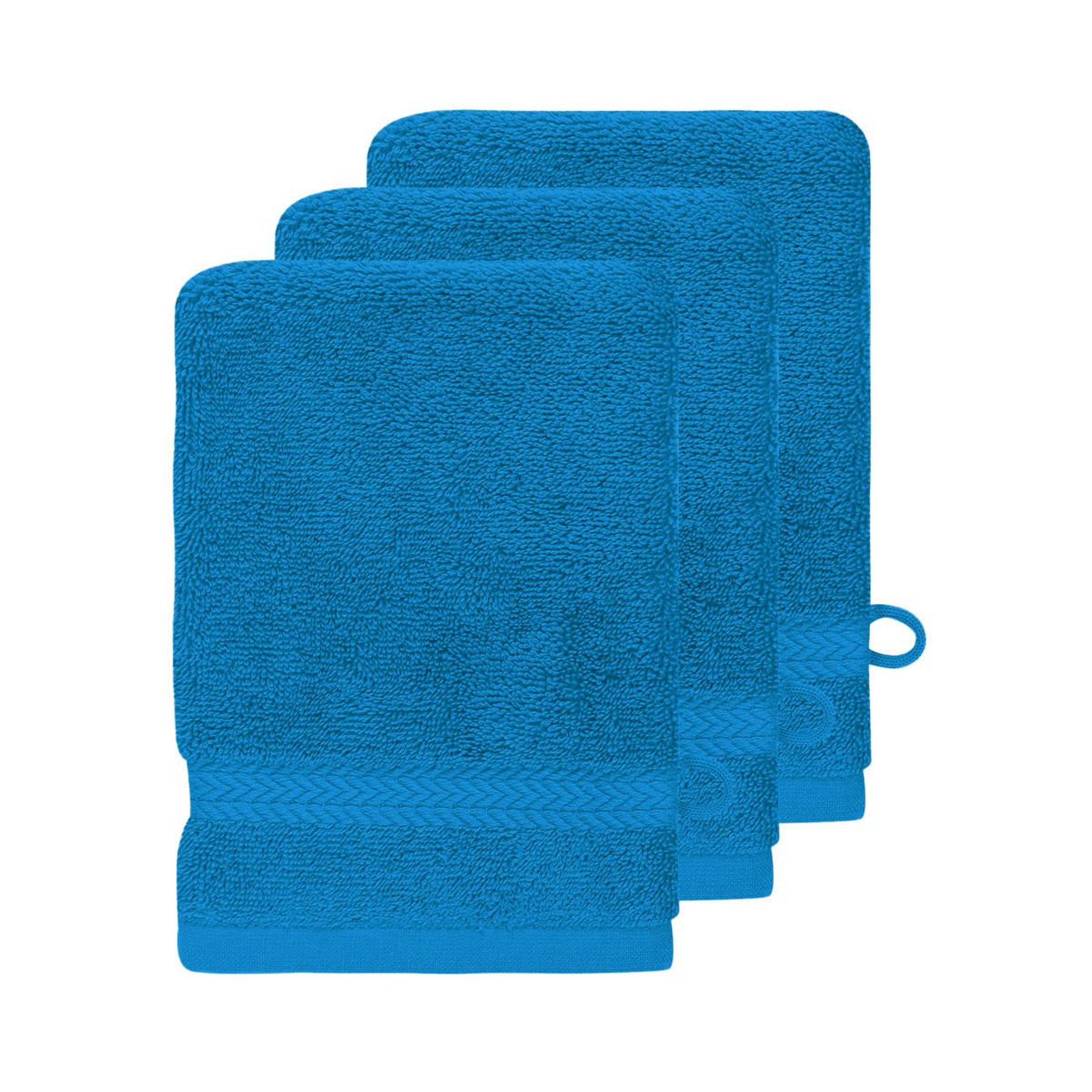 Voir la diapositive 1 : Sensei Maison Lot de 3 gants de toilette 550 g/m² LUXURY - 16x22 cm