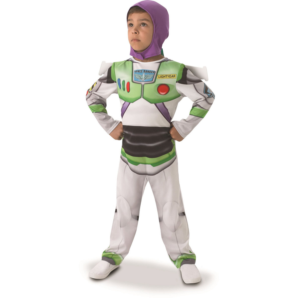 RUBIES Panoplie classique Buzz l'éclair + ailes taille 7/8 ans - Toy story