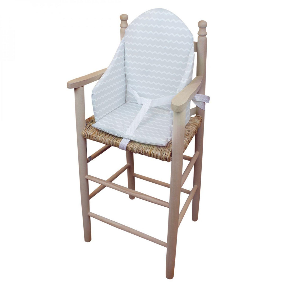 Monsieur Bébé Coussin d'assise universel Miam avec harnais pour chaise haute bébé