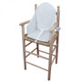 Voir la diapositive 4 : Monsieur Bébé Coussin d'assise universel Miam avec harnais pour chaise haute bébé