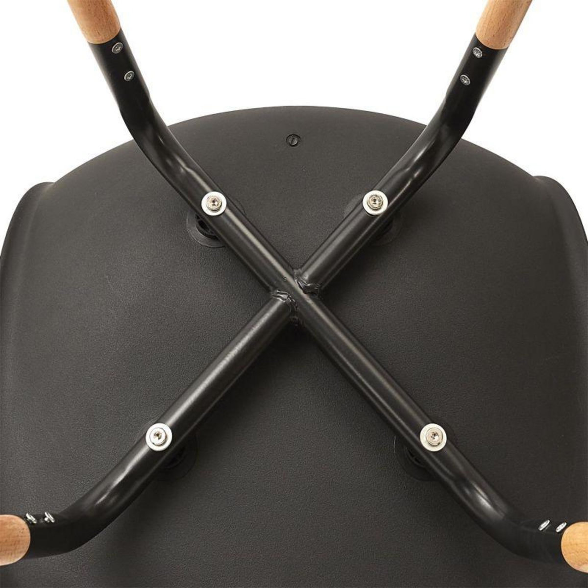 Paris Prix Lot de 4 Chaises Scandinaves  Phénix  81cm Noir