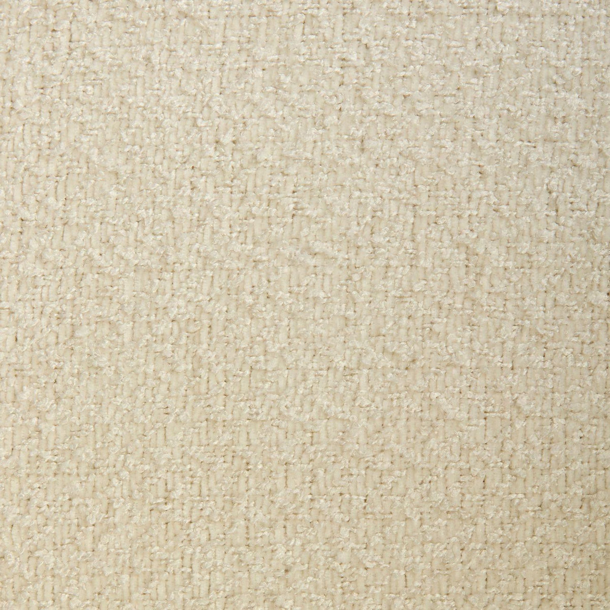 ATMOSPHERA Lot de 2 chaises en tissu chenille et pieds métal ALBA