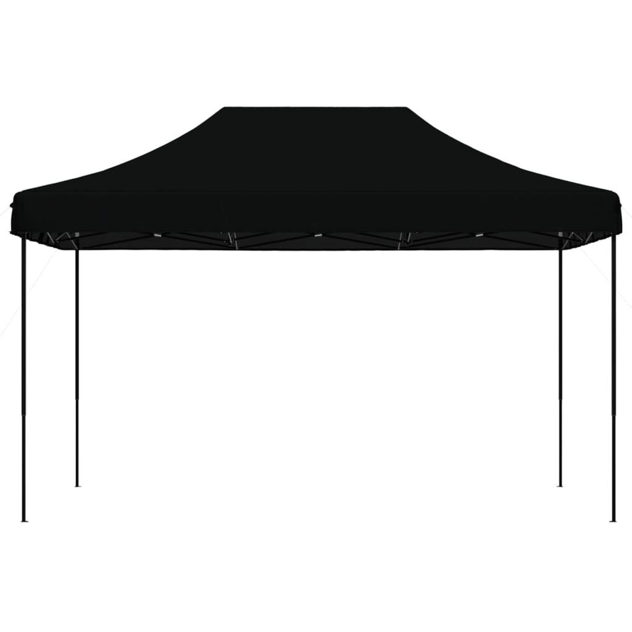 Voir la diapositive 3 : VIDAXL Tente de reception pliable escamotable noir 440x292x315 cm