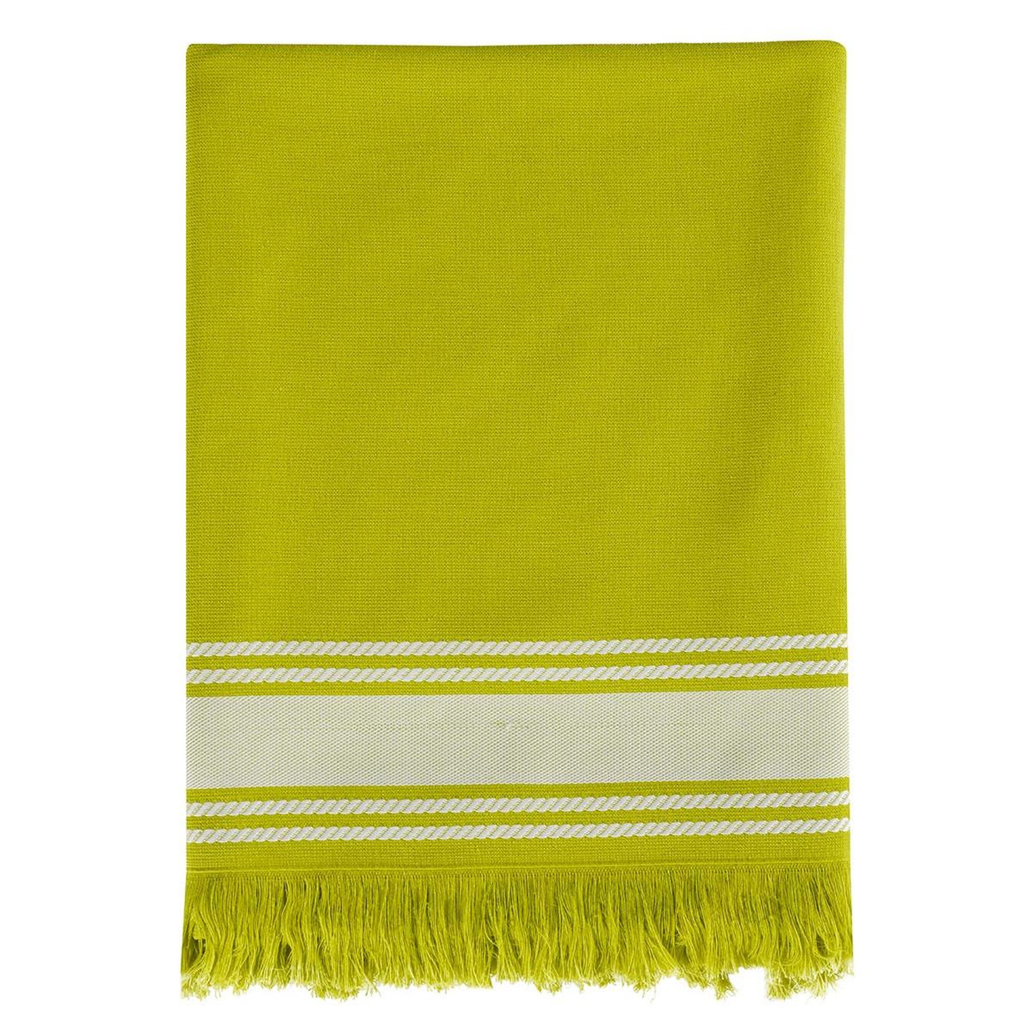 Sensei Maison Serviette de plage / fouta 100x180 cm BAHAMAS - 100x180 cm. Coloris disponibles : Marron, Vert, Rose, Beige, Bleu