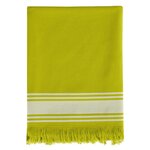 Sensei Maison Serviette de plage / fouta 100x180 cm BAHAMAS - 100x180 cm. Coloris disponibles : Vert, Rose, Marron, Bleu