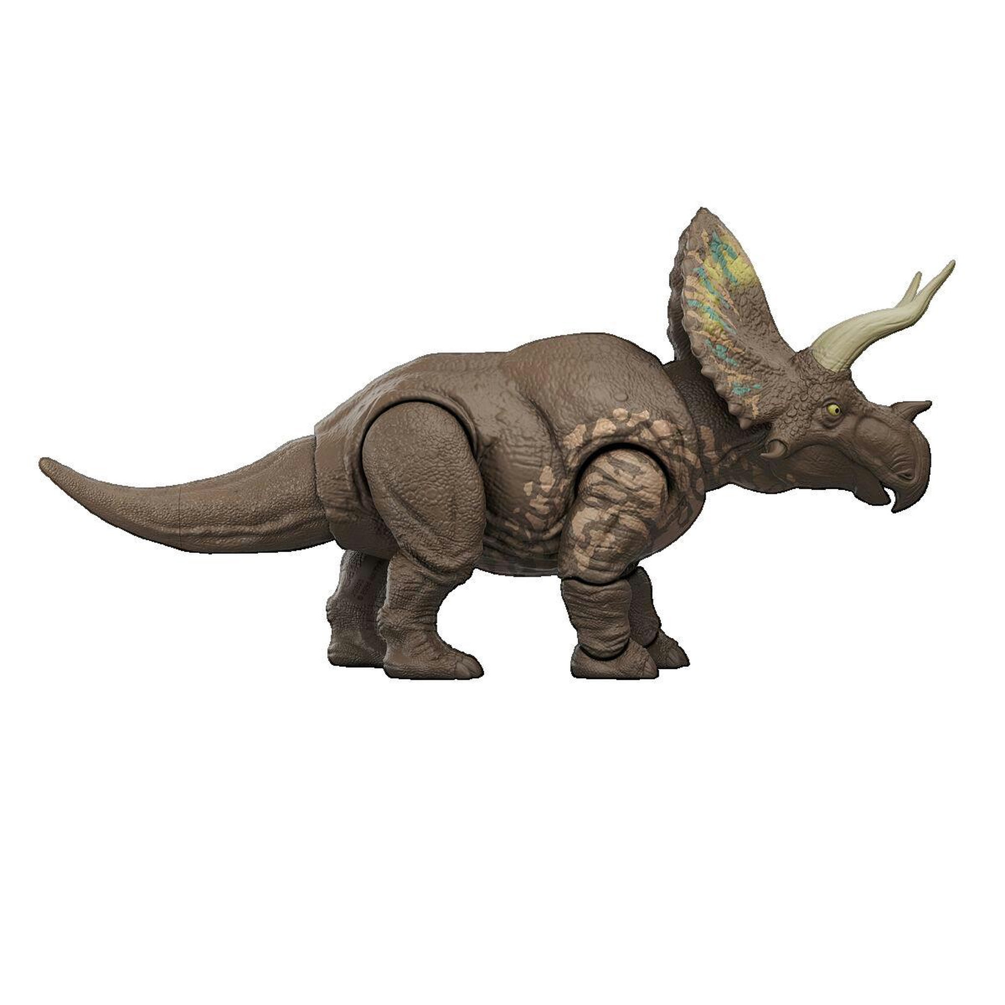 Voir la diapositive 2 : JURASSIC SAGA EOTRICERATOPS MEGA ACTION