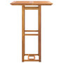 Voir la diapositive 4 : VIDAXL Table de bistro 75x75x110 cm Bois d'acacia massif