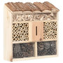 Voir la diapositive 1 : VIDAXL Hotel a insectes 30x10x30 cm Bois de sapin