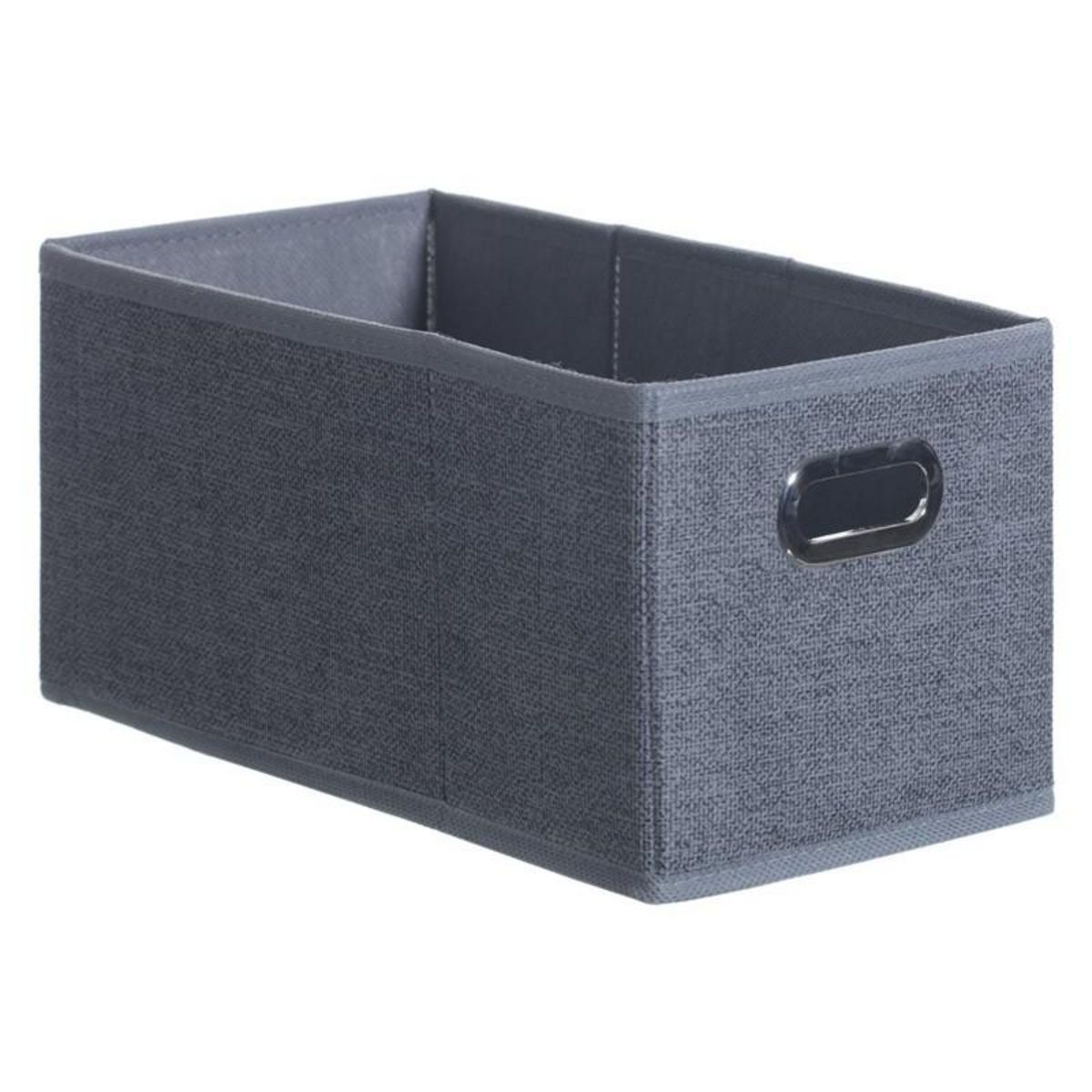  Boîte de Rangement Pliable  Nell  15x31cm Gris Foncé