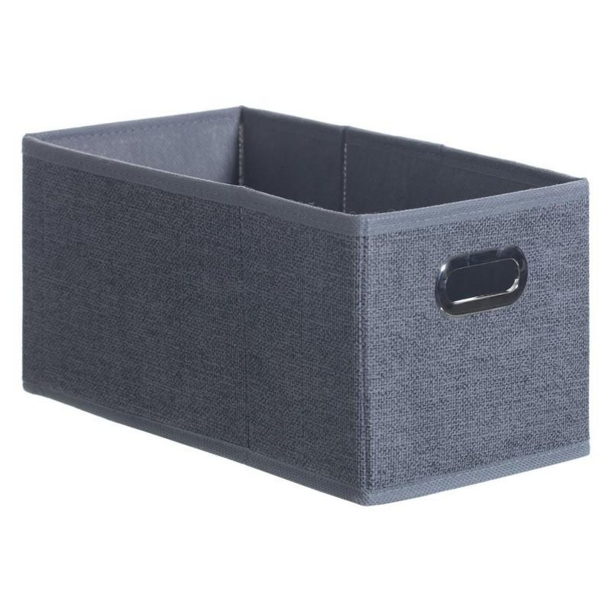  Boîte de Rangement Pliable  Nell  15x31cm Gris Foncé