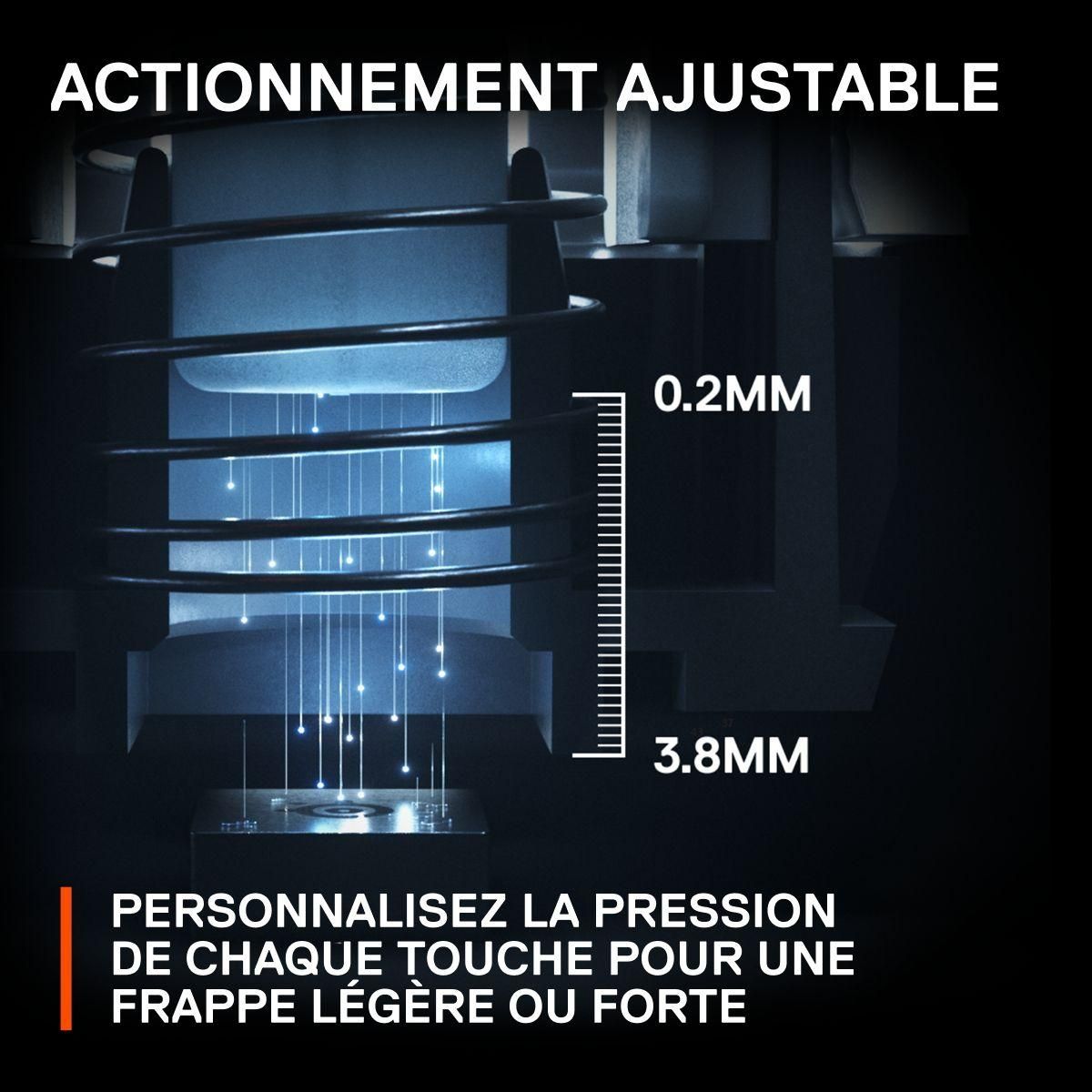 STEEL SERIES Clavier gamer APEX PRO TKL 2023