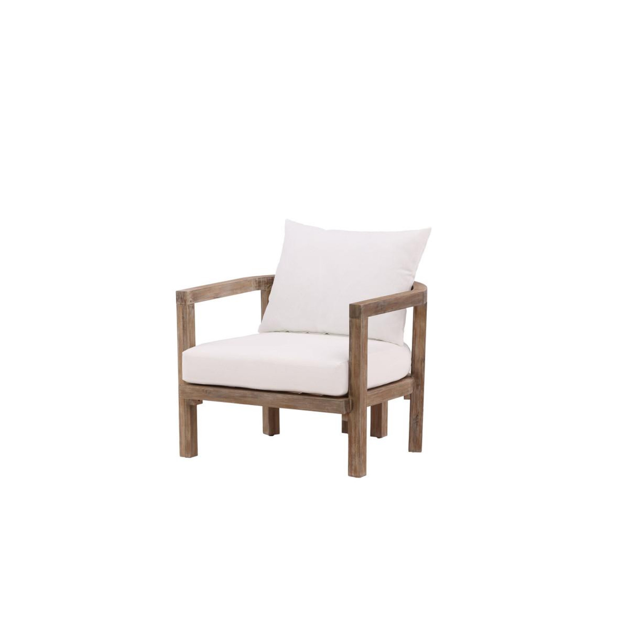 Voir la diapositive 5 : Paris Prix Fauteuil de jardin en bois  erica  70cm marron