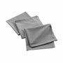 Voir la diapositive 1 : Paris Prix Lot de 3 Serviettes de Table  Mistral  40x40cm Gris Chiné