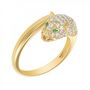 Voir la diapositive 1 : SC BOHEME Bague léopard ajustable par SC Bohème