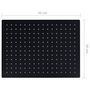 Voir la diapositive 6 : VIDAXL Pomme de douche pluie Inox 40x30 cm Rectangulaire Noir
