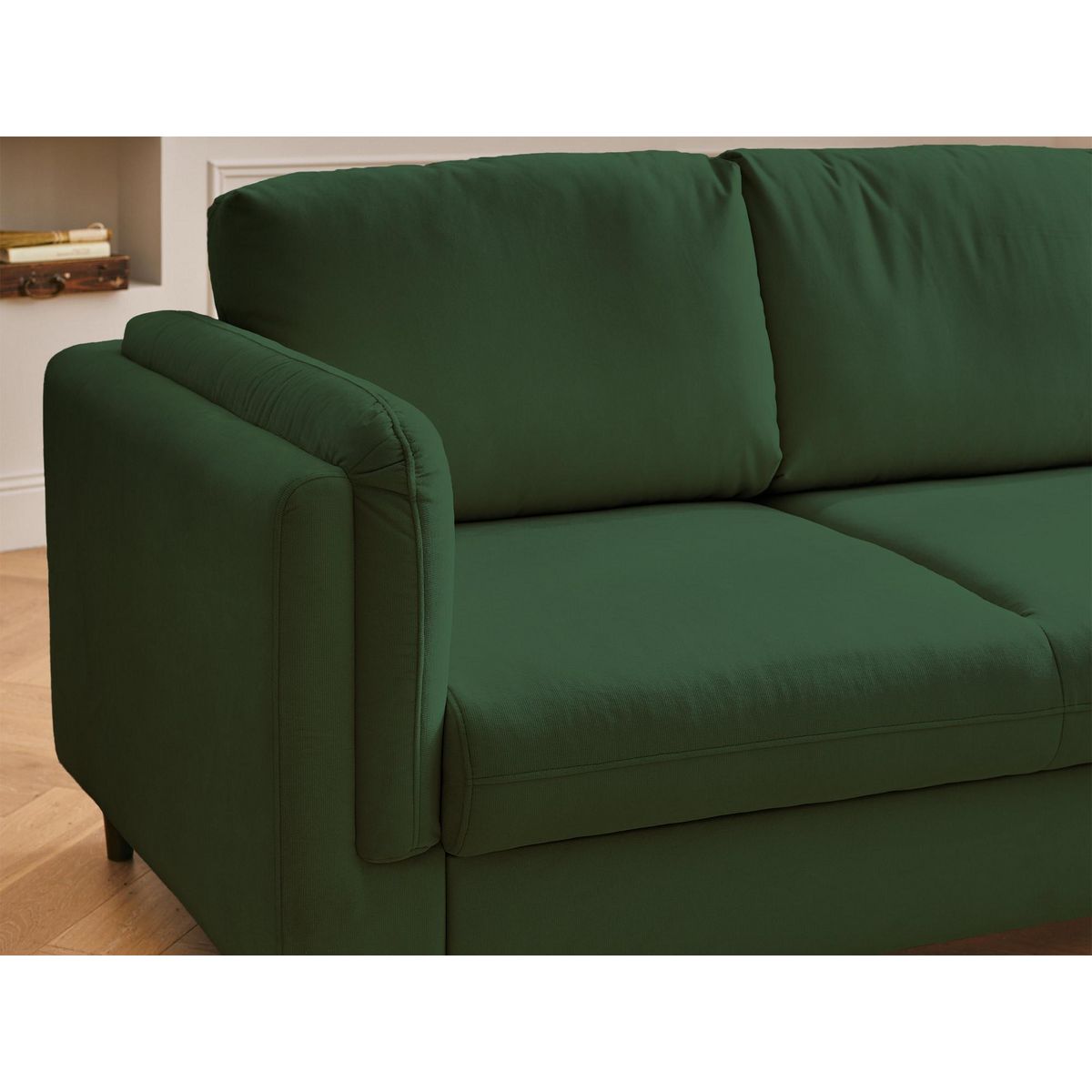 LISA DESIGN Brooke - canapé 3 places - convertible - en velours