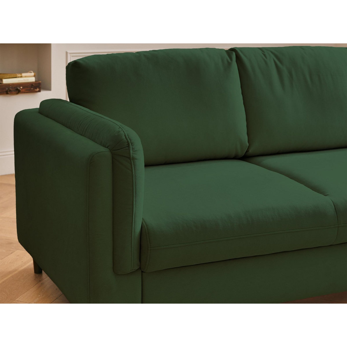 LISA DESIGN Brooke - canapé 3 places - convertible - en velours