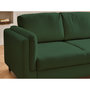 Voir la diapositive 3 : LISA DESIGN Brooke - canapé 3 places - convertible - en velours