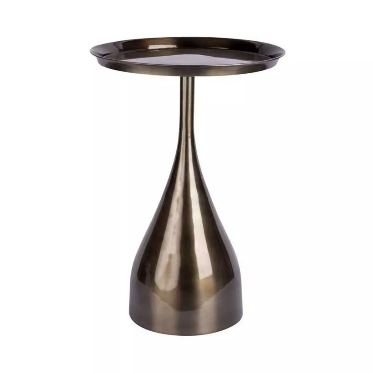 Paris Prix Table d'Appoint Design  Assane  58cm Noir