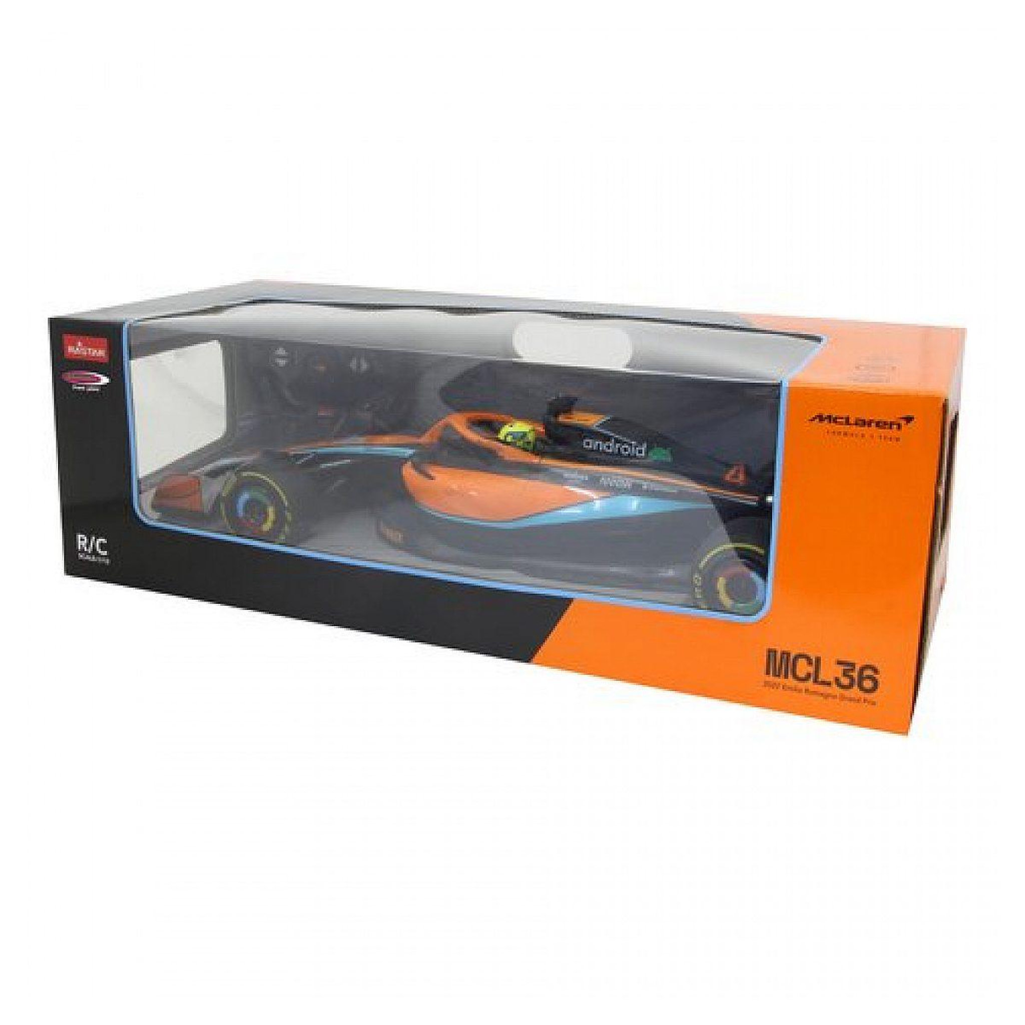 Voir la diapositive 2 : Jamara Mclaren mcl36 1:12 orange 2,4ghz