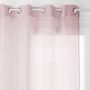Voir la diapositive 3 : ATMOSPHERA Voilage Moly - 135 x 240 cm - Rose