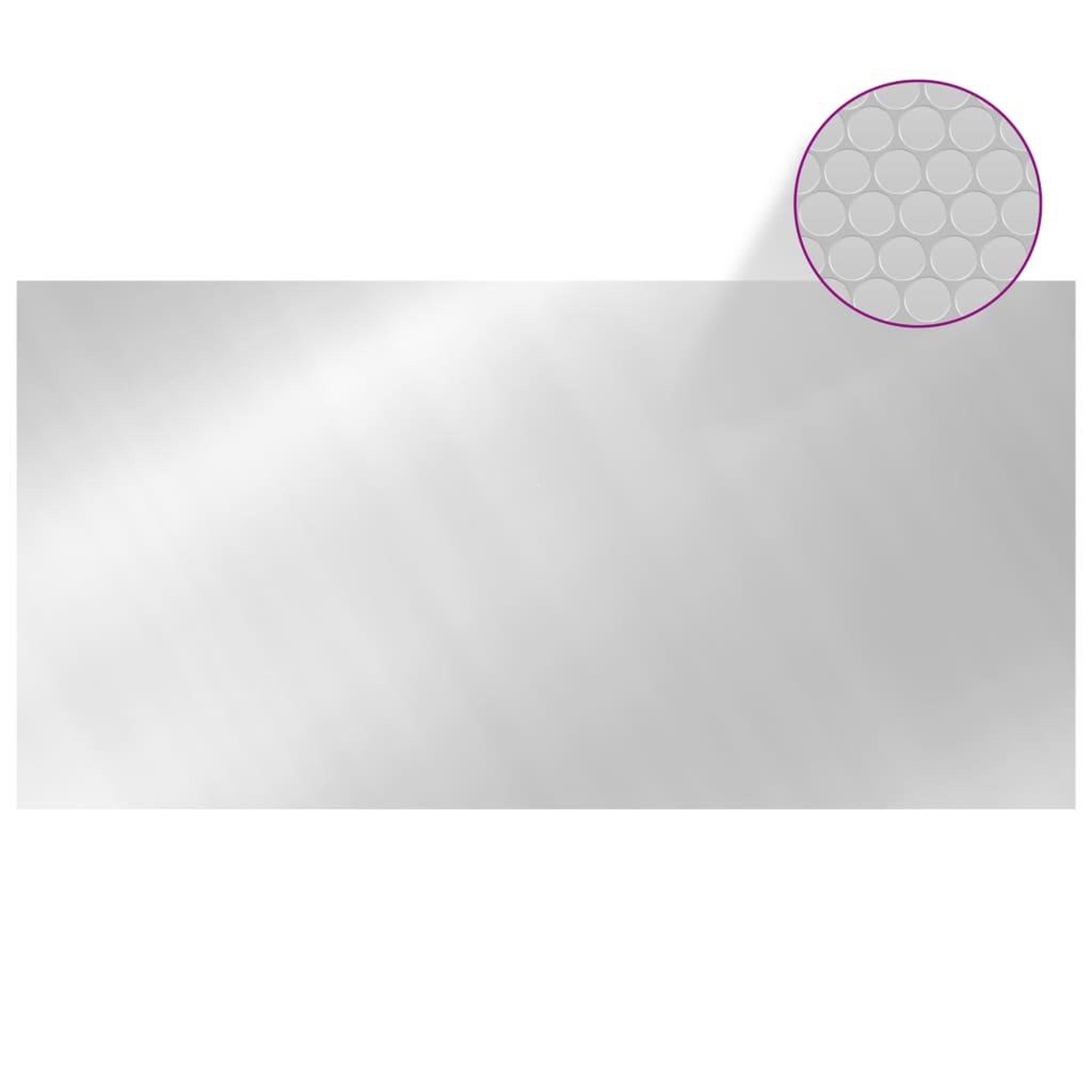 Voir la diapositive 3 : VIDAXL Couverture de piscine Argente 549x274 cm PE