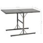 Voir la diapositive 6 : VIDAXL Ensemble a manger d'exterieur 7pcs coussins Resine tressee Gris