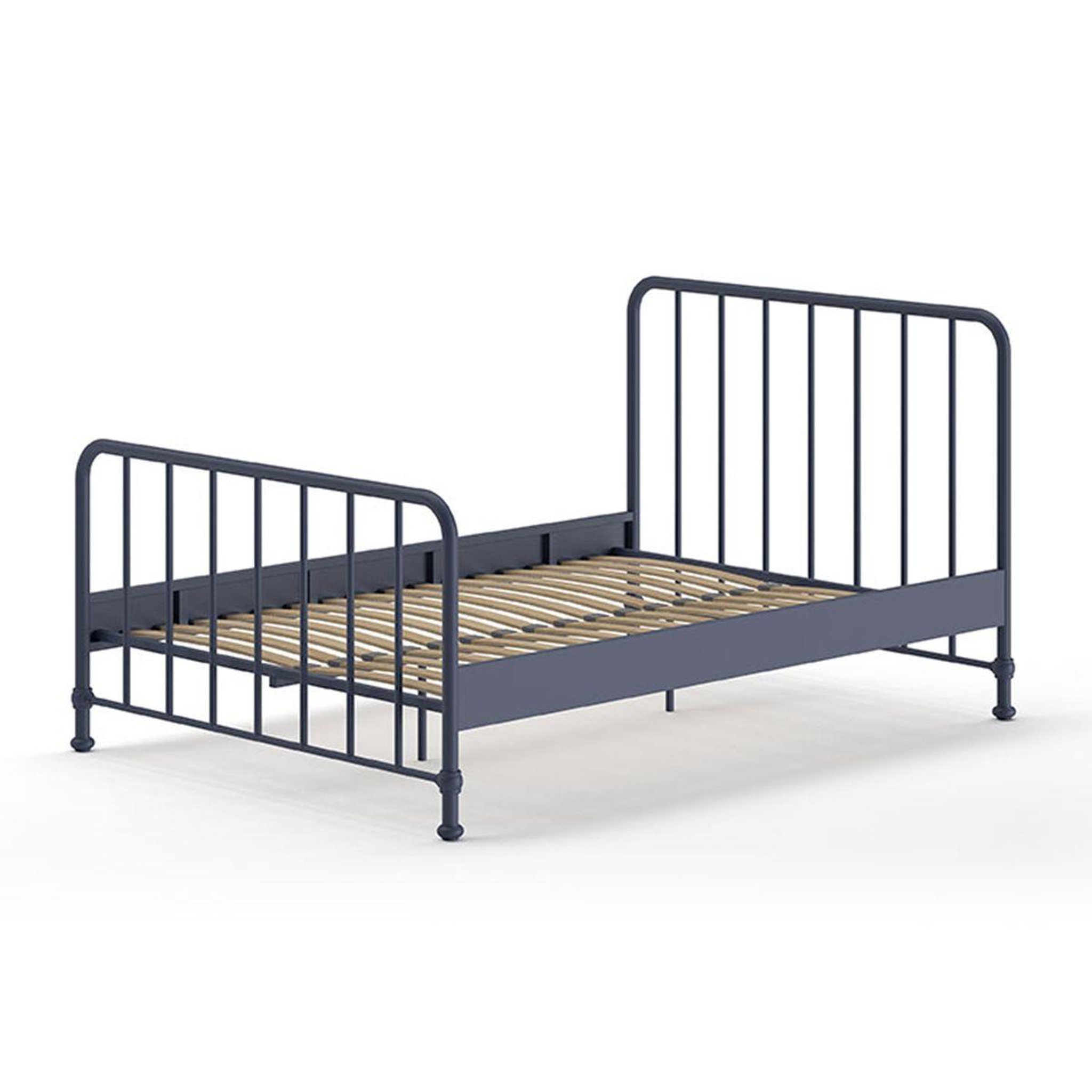 Voir la diapositive 2 : Paris Prix Lit enfant  bronxx  140x200cm bleu
