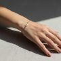 Voir la diapositive 2 : L'ATELIER D'AZUR Bracelet Or 18 Carats 750 Jaune Email - Vierge Miraculeuse