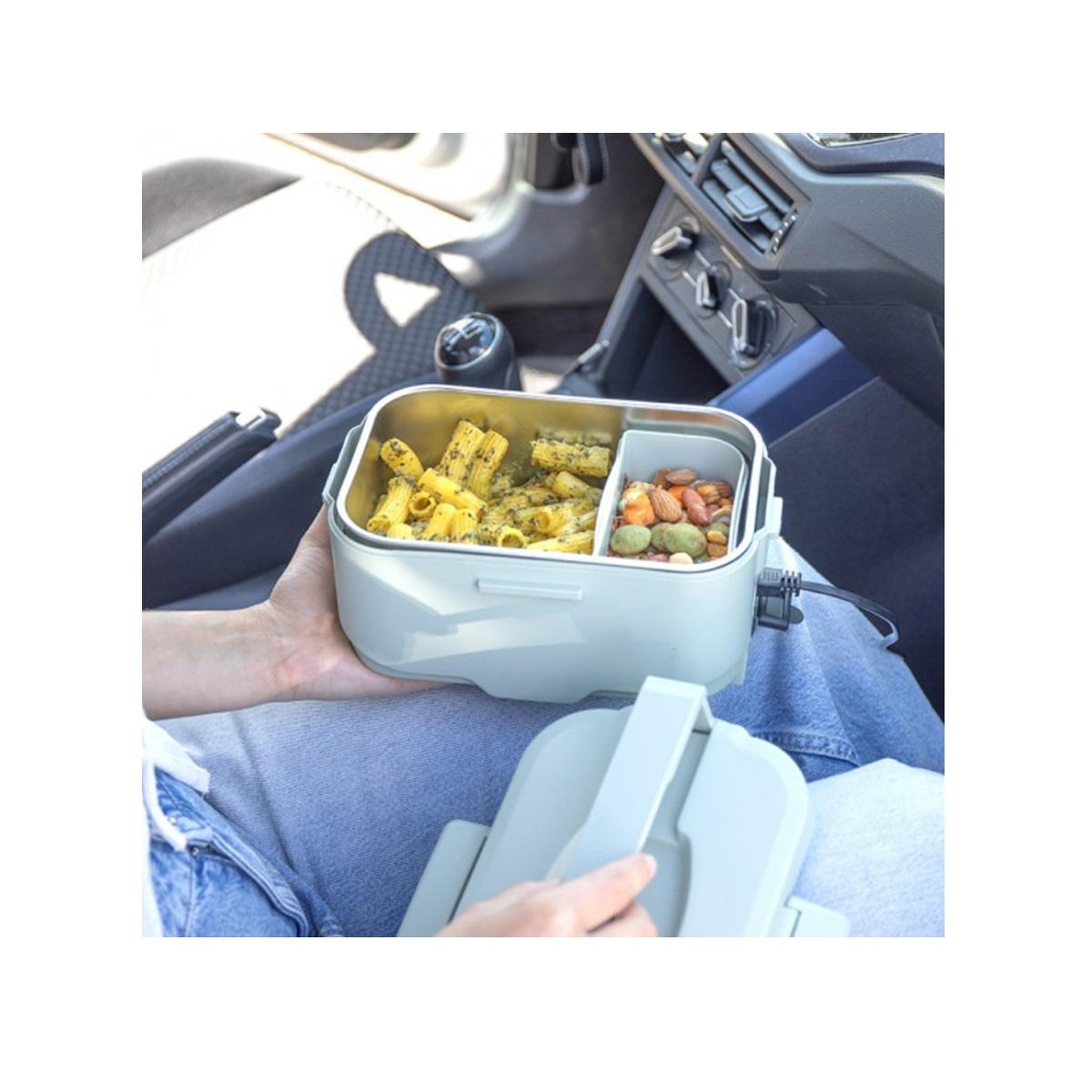 Voir la diapositive 5 : LIVOO Lunch box chauffante 1.8l vert - men396v