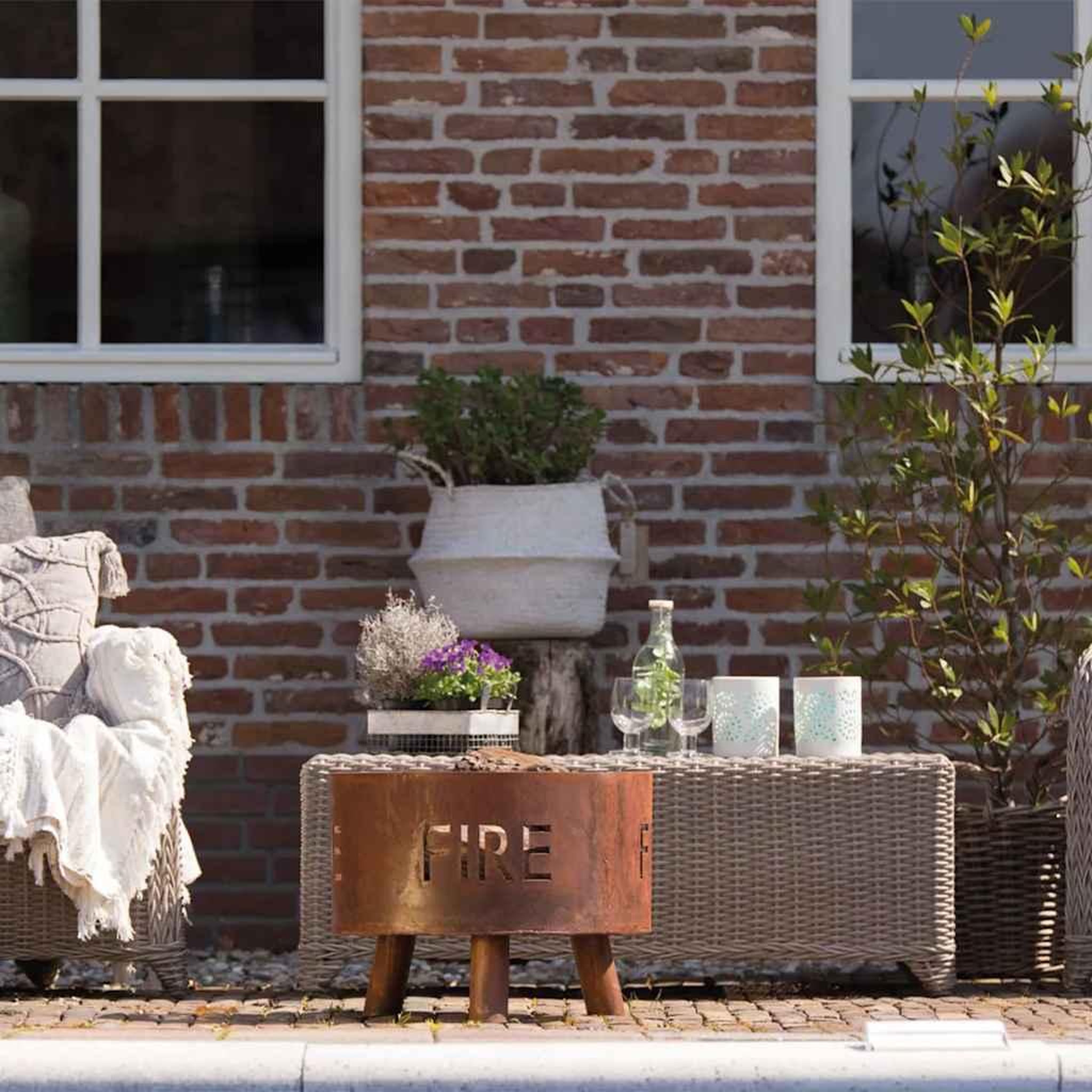 Voir la diapositive 5 : REDFIRE RedFire Foyer Fulla Rouille 88030