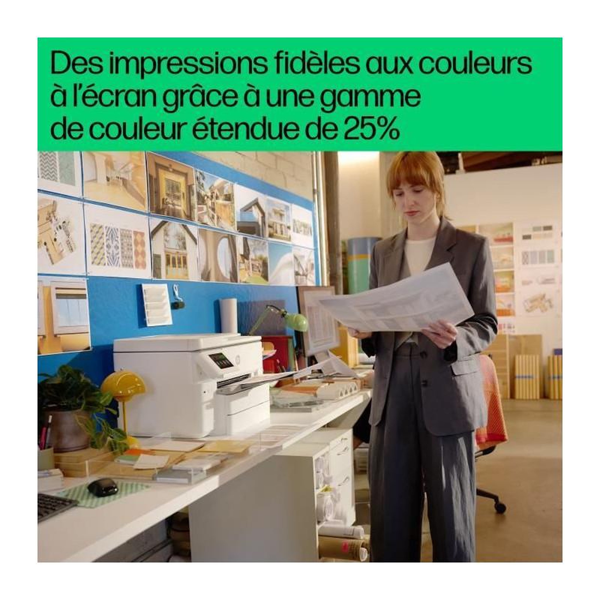 Voir la diapositive 4 : HP Imprimante HP OfficeJet Pro 9720e