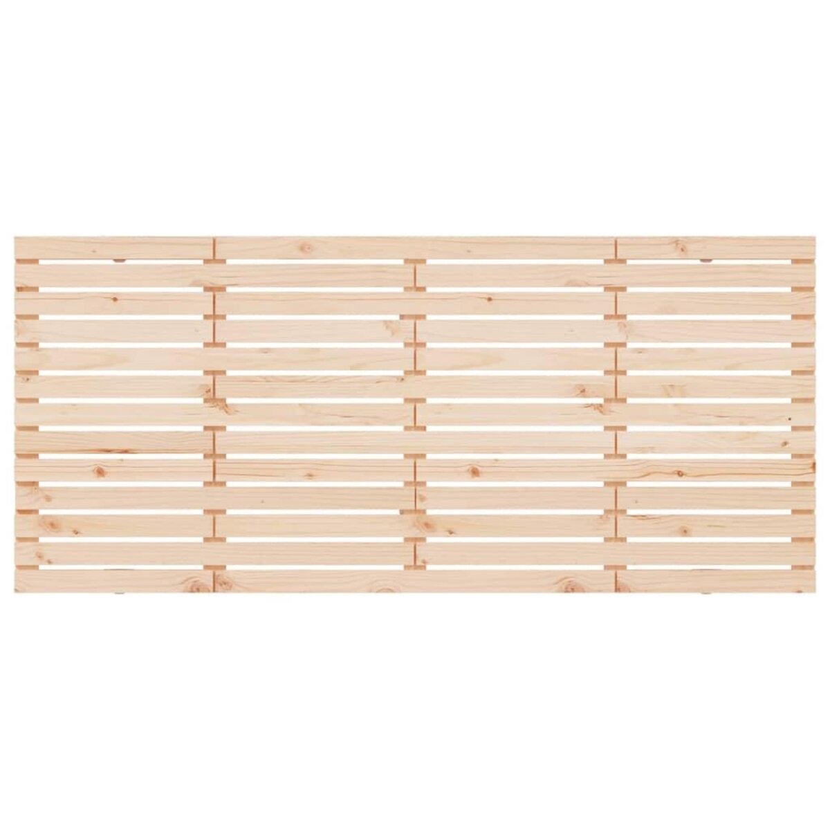 VIDAXL Tete de lit murale 156x3x91,5 cm Bois massif de pin