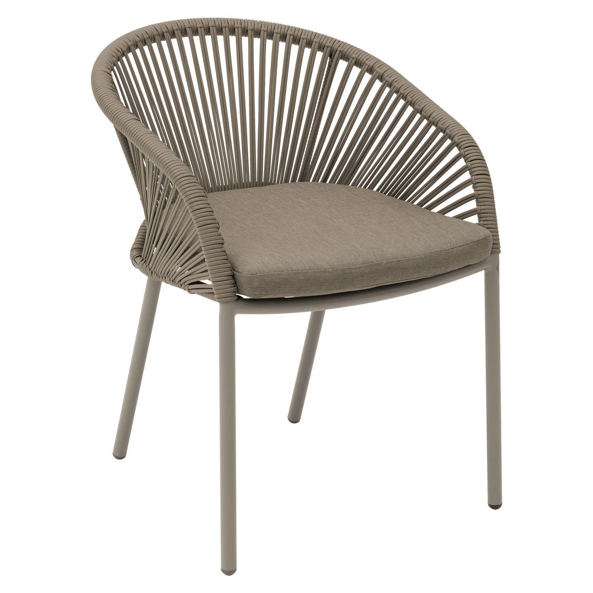 Voir la diapositive 1 : HESPERIDE Fauteuil de jardin empilable en aluminium oryon