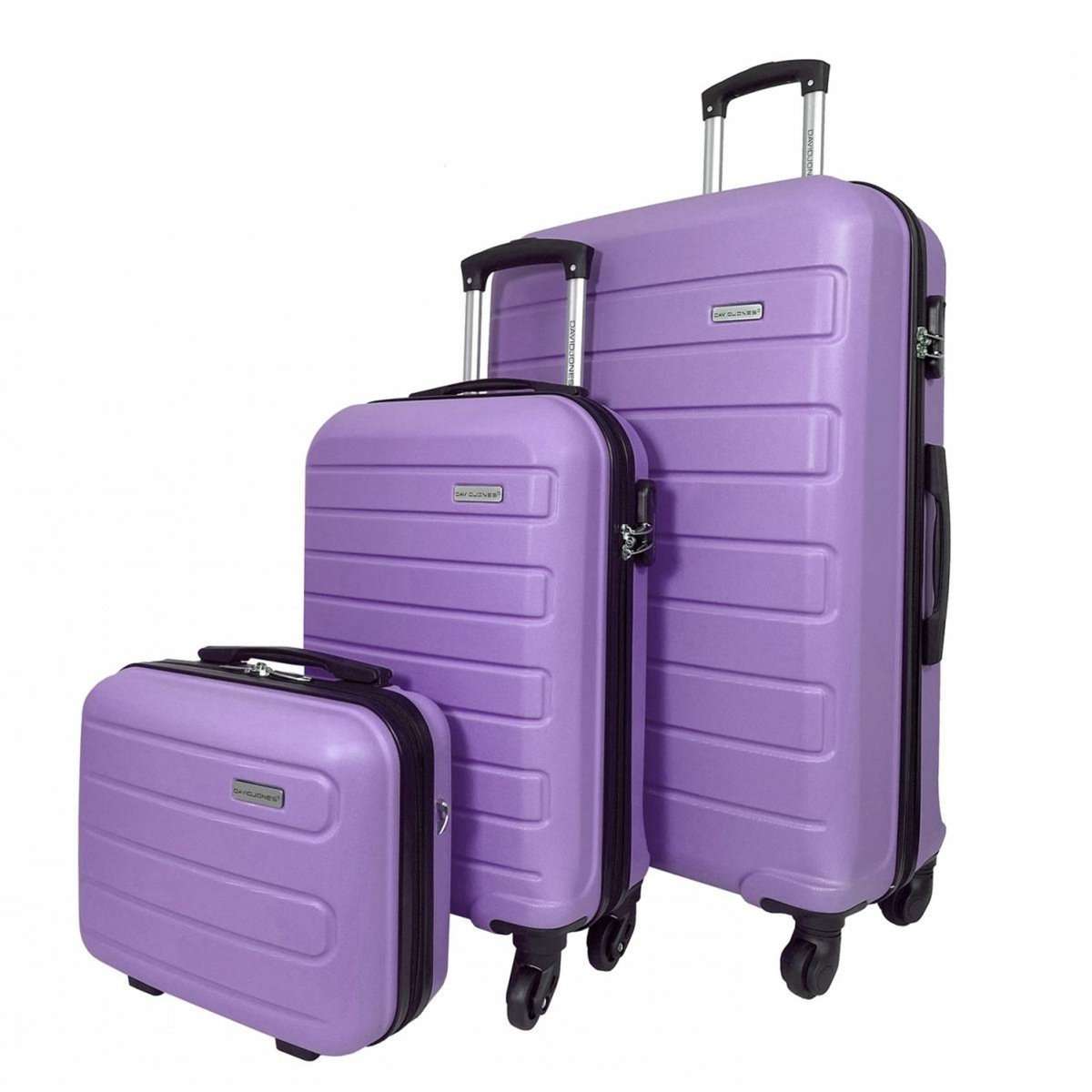 David Jones Lot 2 valises cabine et soute et vanity rigides