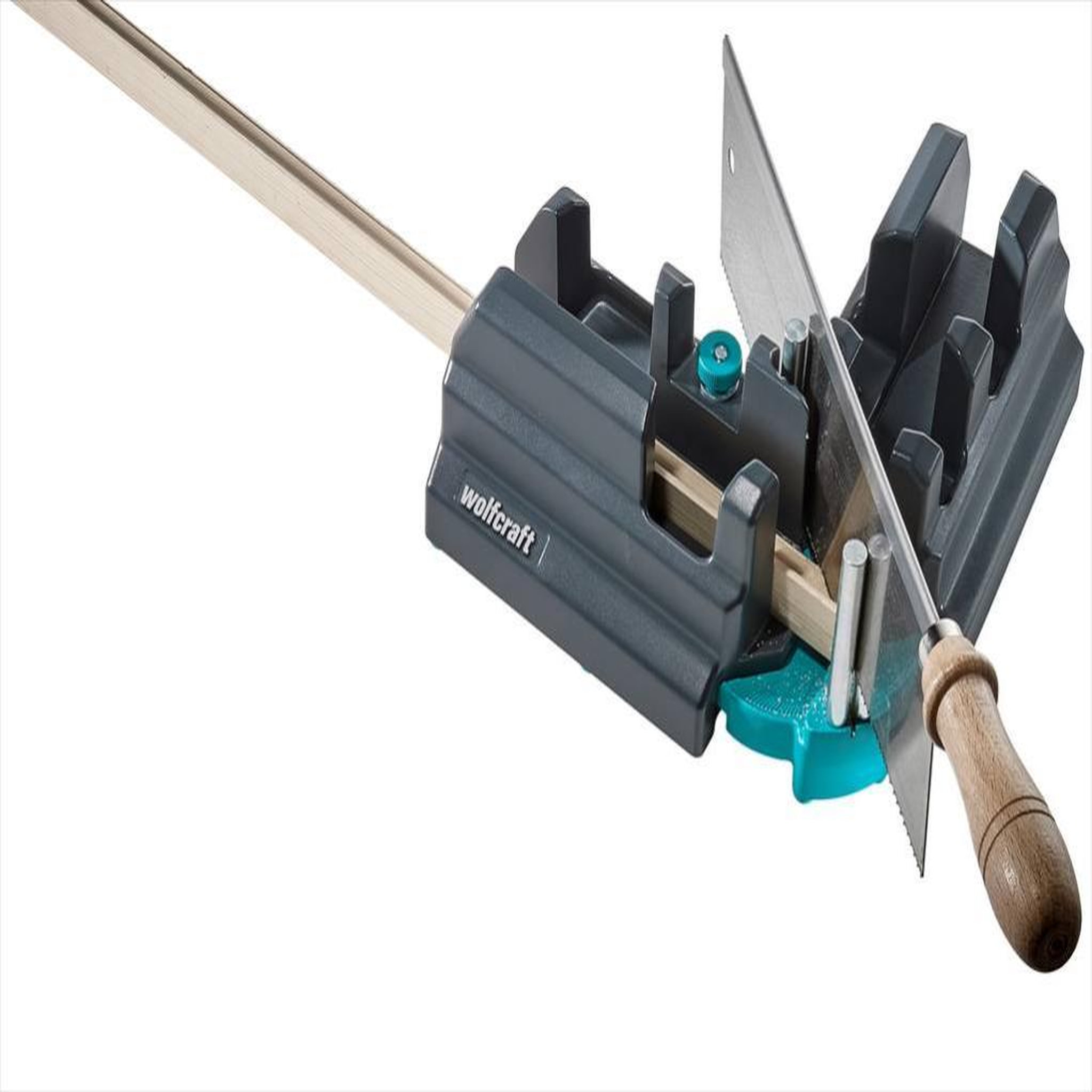 WOLFCRAFT Fausse équerre et boîte à onglet fonction 2-en-1 WOLFCRAFT 6948200