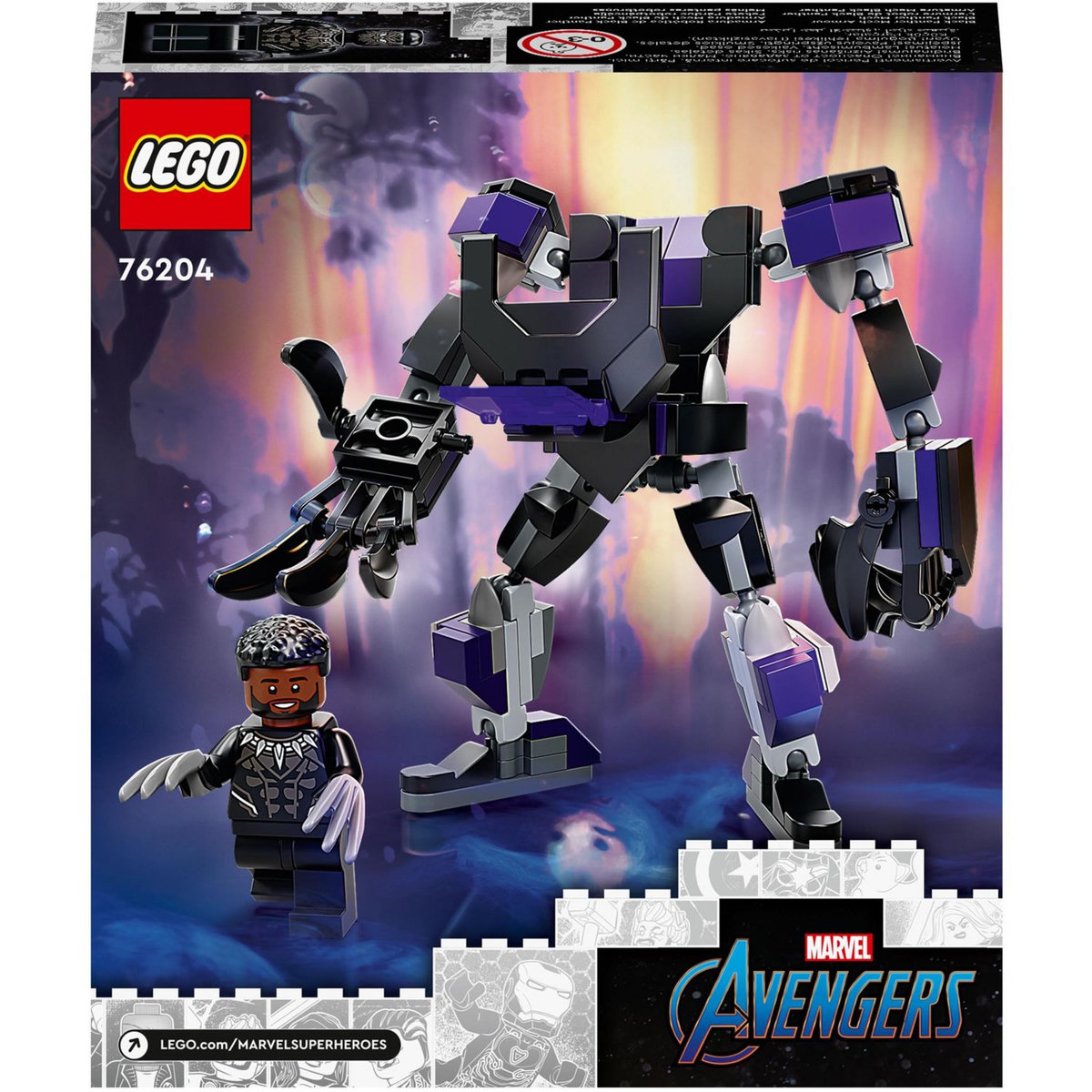 LEGO Marvel 76204 L'armure robot Black Panther 