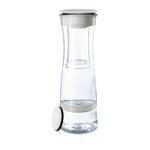 BRITA Bouteille filtrante gris pastel + 1 filtre MicroDisc inclus         