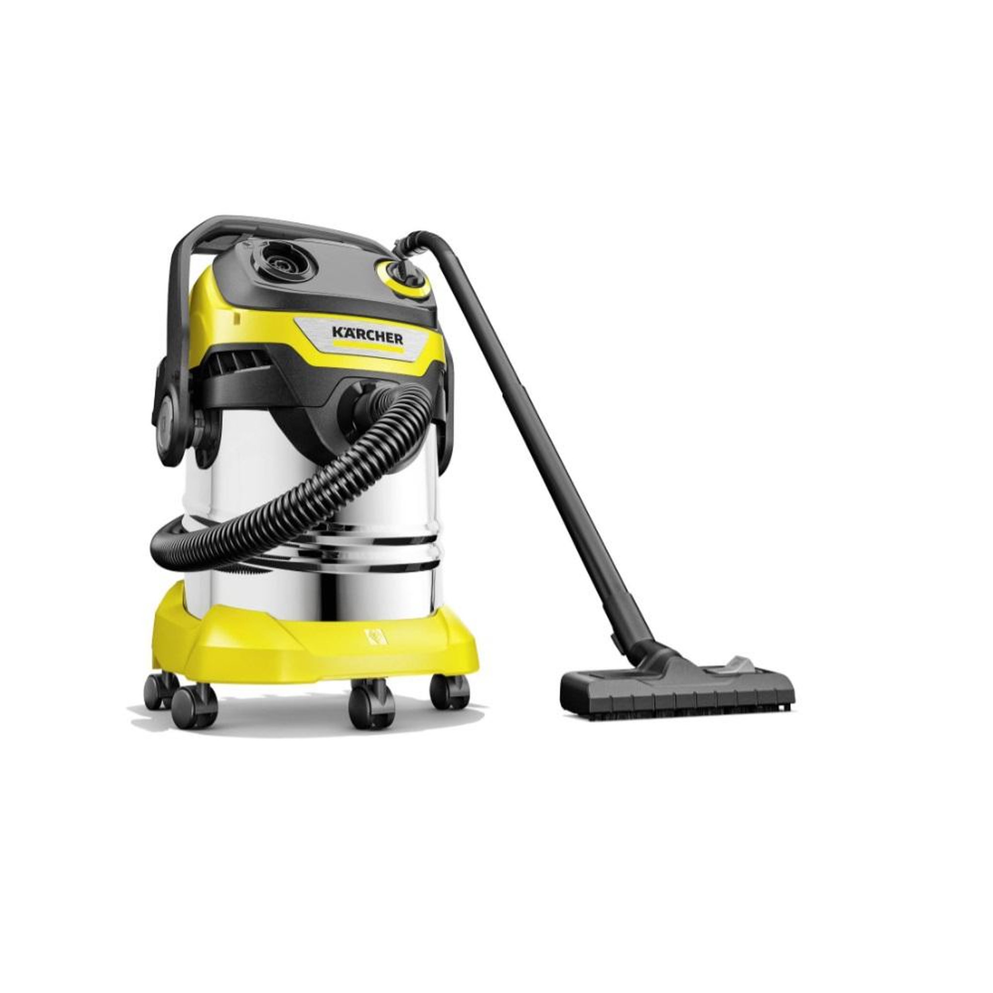 Voir la diapositive 2 : KARCHER Aspirateur cuve eau et poussière 25l 1100w - wd5