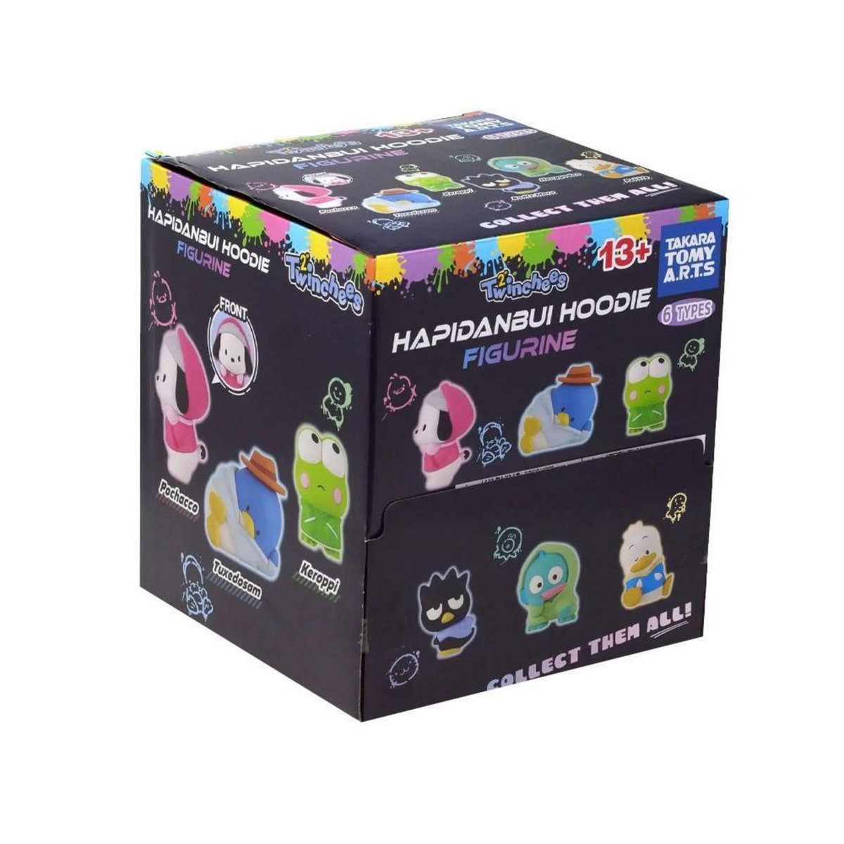 TOMY Figurine Tomy Twinchees Sanrio Hapidanbui Hoodie Modèle aléatoire