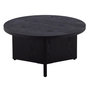 Voir la diapositive 1 : Paris Prix Table Basse Ronde  Salto  85cm Noir