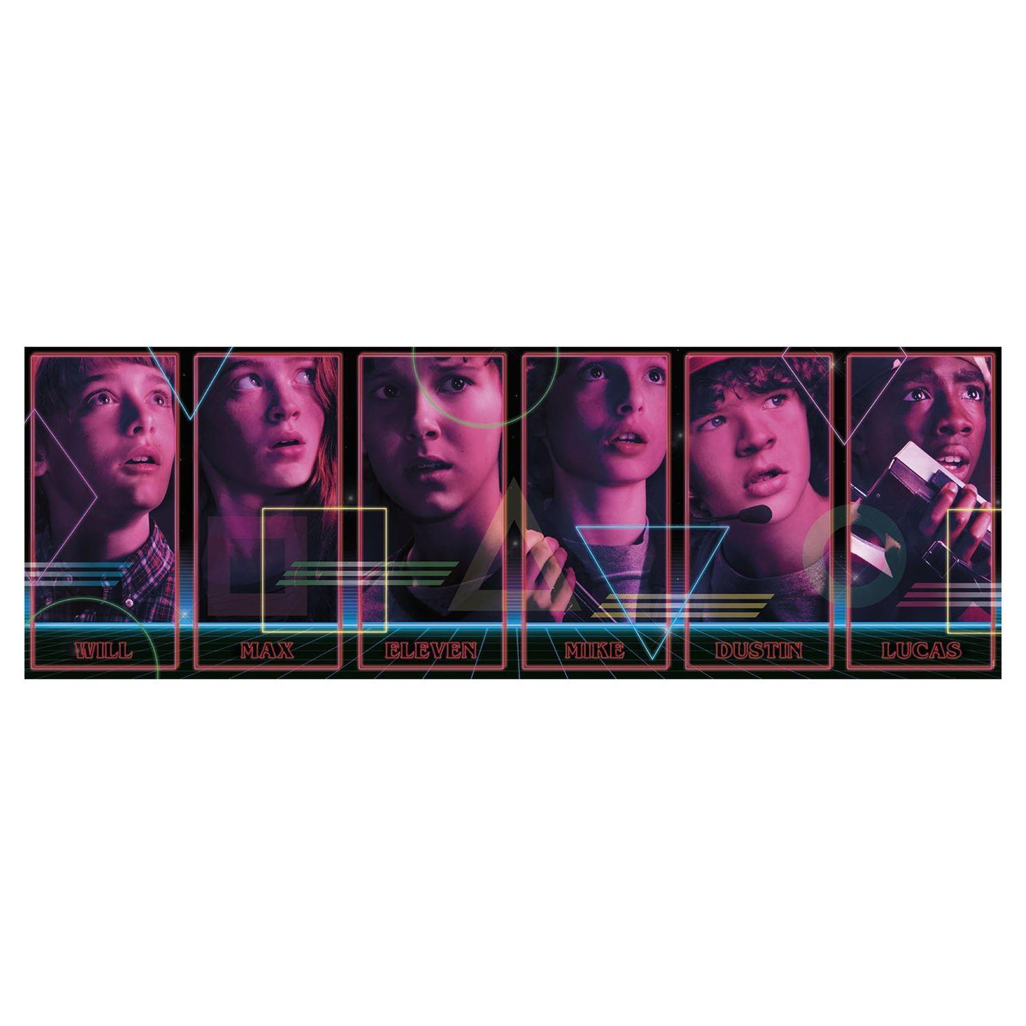 Voir la diapositive 2 : CLEMENTONI Puzzle 1000 pièces panorama Stranger Things