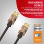 Voir la diapositive 2 : Monster Cable Câble HDMI M2000 UHD 4K HDR10+ 25GBPS 5M